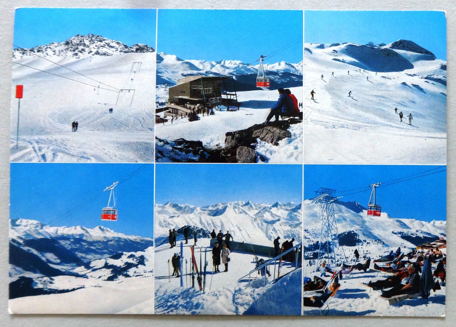 Ansichtskarten: Lenzerheide-Valbella, 1500 m ü.M. – Gebraucht aus Fétigny von Billy2miny