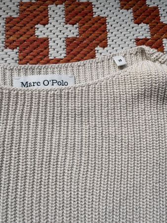 Marc O'Polo Stricktop Gr. XS leicht beige für Frühling/So...