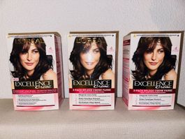 Loreal Excellence Hararfarbe NEU Braun  4