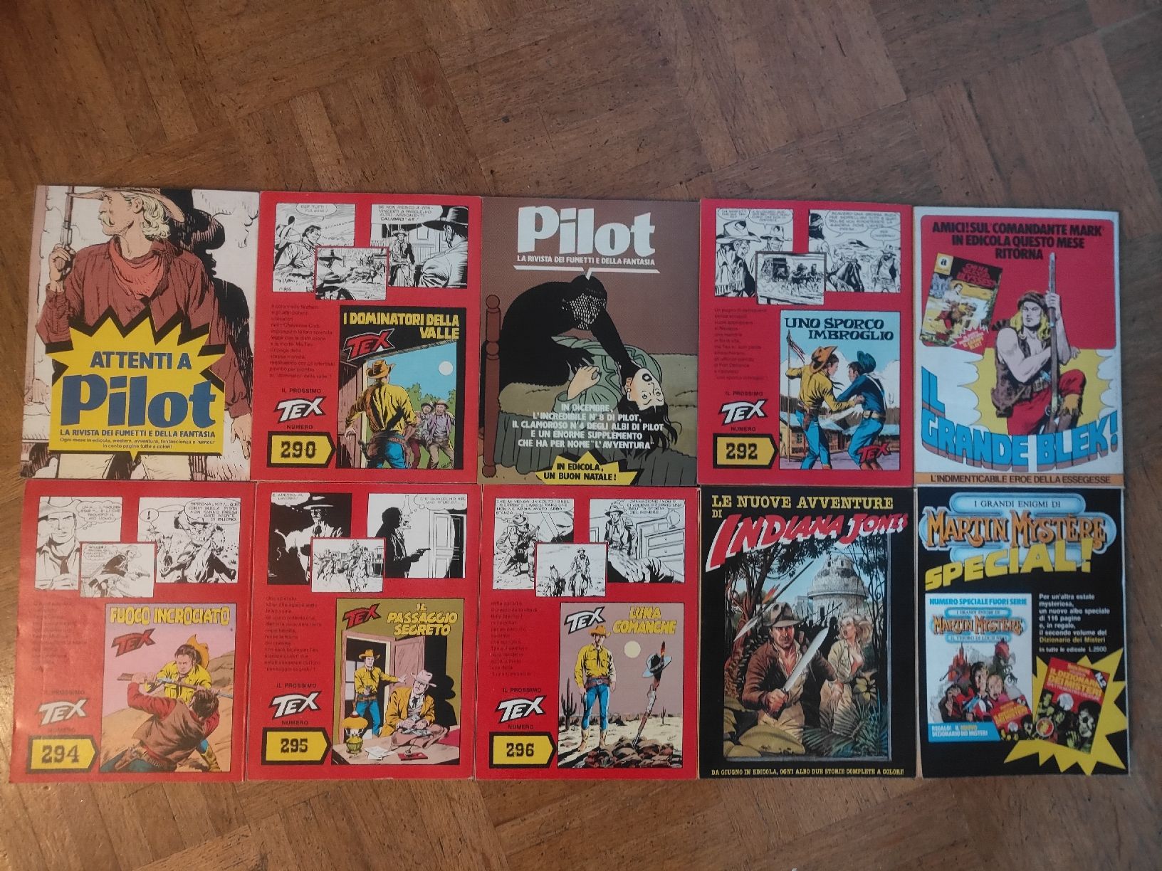 Fumetti: 10 Stk.TEX Comics Nr. 288 - 297 – Usato da Hägendorf venduto da Yahuhu01 1