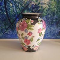 Vintage Blumenvase, Keramik, 24 cm hoch, Top Zustand!