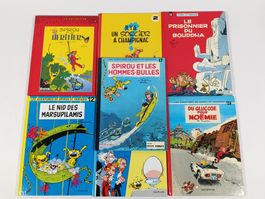 7 BD Les aventures de SPIROU et FANTASIO