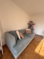 Chesterfield blaues Sofa