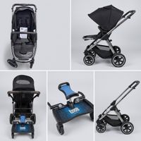 ABC Design Kinderwagen Samba mit viel Zubehöhr