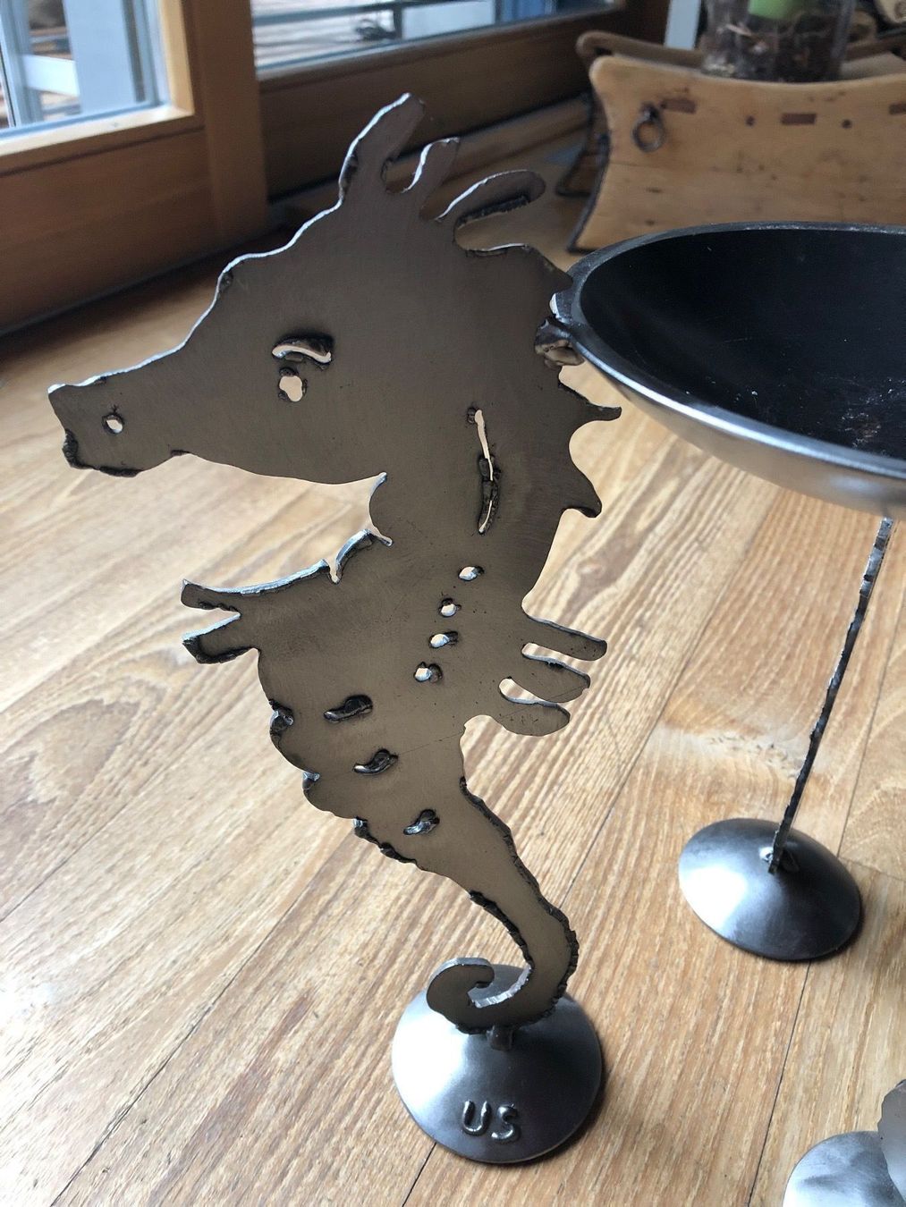 Bougeoirs: Kerzenständer Skulptur Eisen – D'occasion à Sissach par skippylisa 2