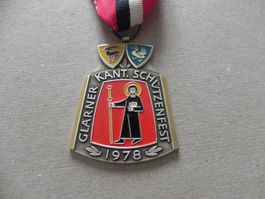 Medaille GL Kant. Schützenfest Glarus 78