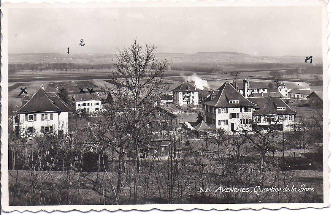 Ansichtskarten: AVENCHES, quartier de la gare – Neu (gemäss Beschreibung) aus Les Verrières von Scampi0
