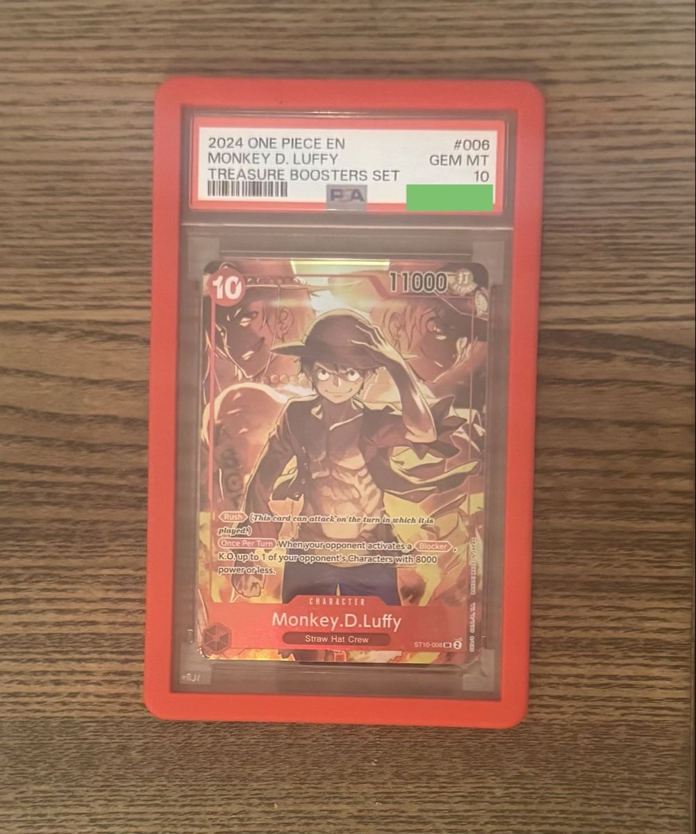 Bandai Carte collezionabili: PSA 10 Luffy ST10-006 (EN) – Nuovo (secondo la descrizione) da Bern venduto da bal_8k9q