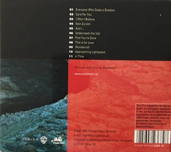 CD: Wolfsheim – Casting Shadows – Usato da Grüningen venduto da azulgris 1
