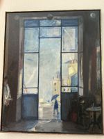 Peter Stettler Gemälde auf Öl Leinwand 1939-1998