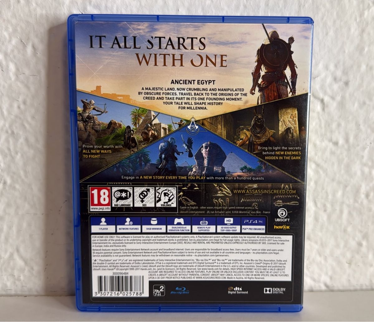Sony Giochi: PS4/PS5 Assassin's Creed Origins - game disc case – Usato da Ehrendingen venduto da bubulence 1