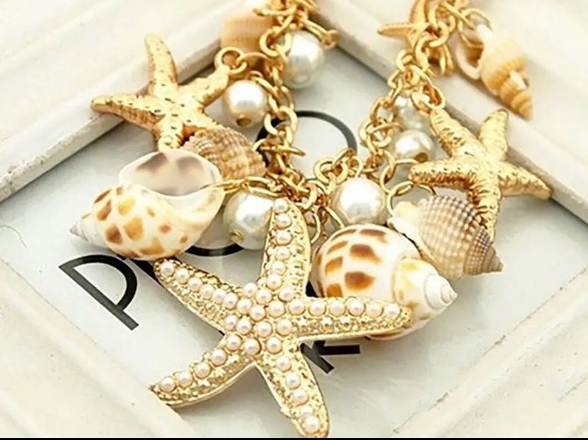 Bracciali & Braccialetti: Armband mit Muscheln und Seestern – Nuovo (secondo la descrizione) da Gams venduto da Mariawicca 2