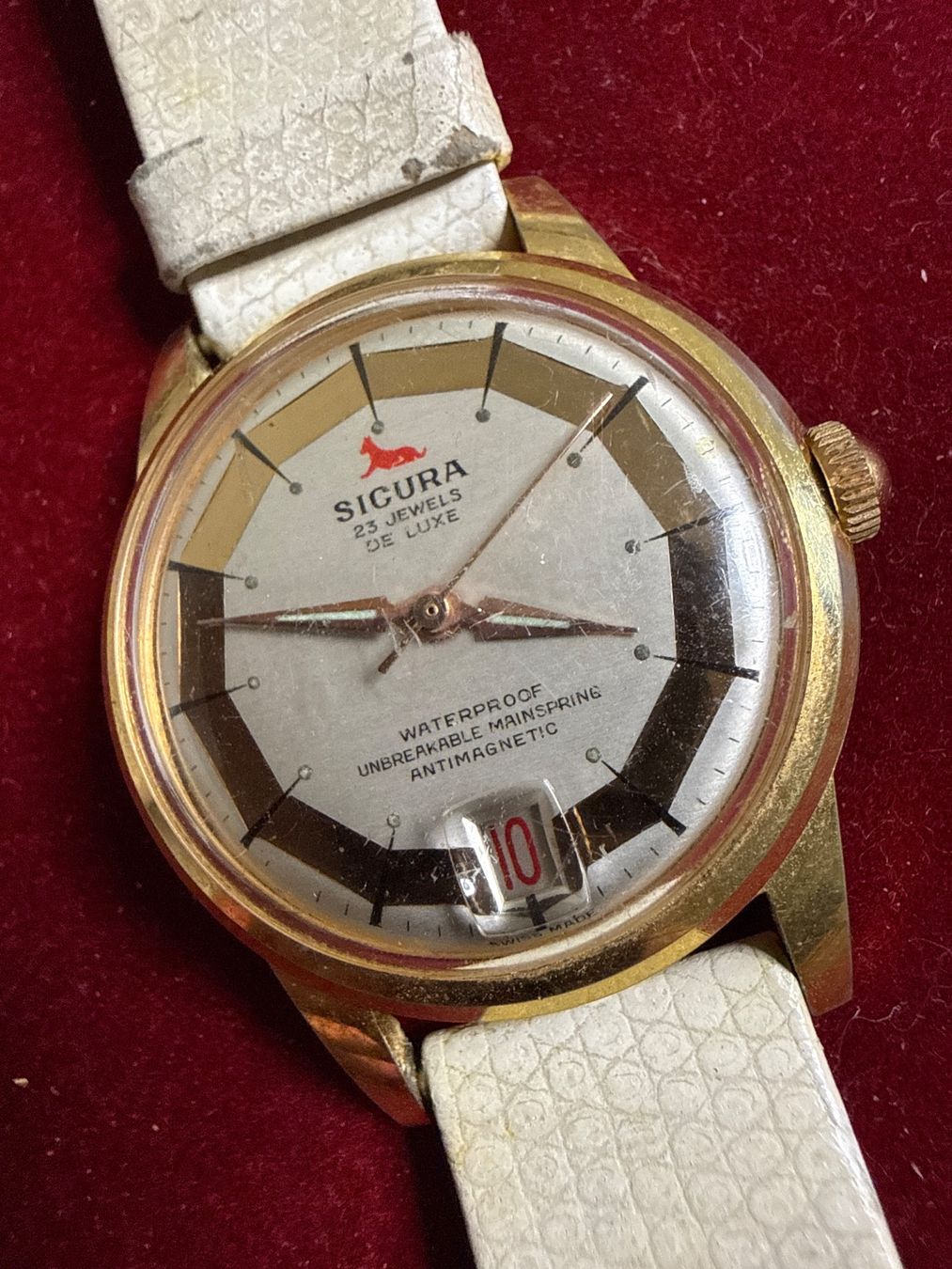 Sicura Uhren: Sicura Vintage 33 mm – Gebraucht aus Pfeffingen von Allhandelklgwatches