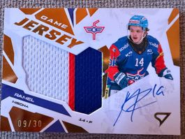 Mischa Ramel - EHC Kloten - Game Jersey Signed - 09/30