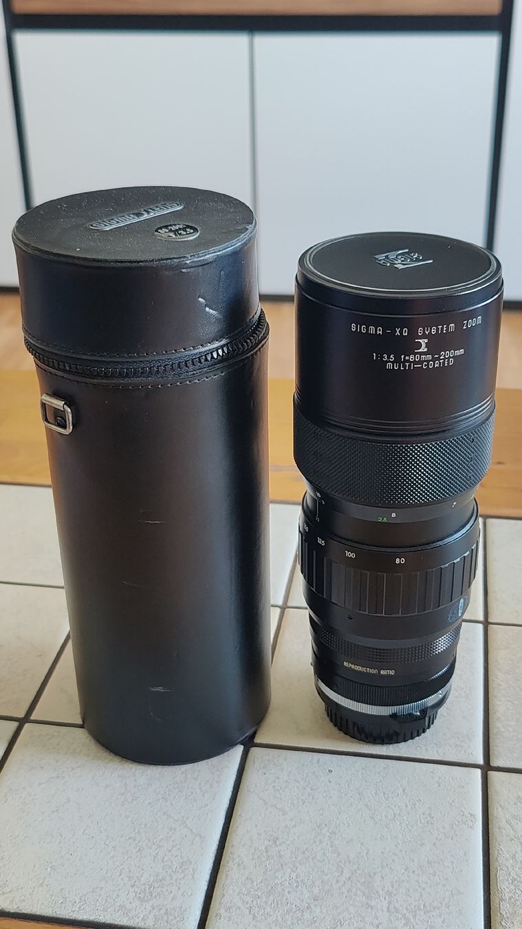 Sigma Obiettivi: Sigma-XQ System Zoom 80 - 200 mm (WG) – Usato da Neuenhof venduto da SchnaeppliAllerlei