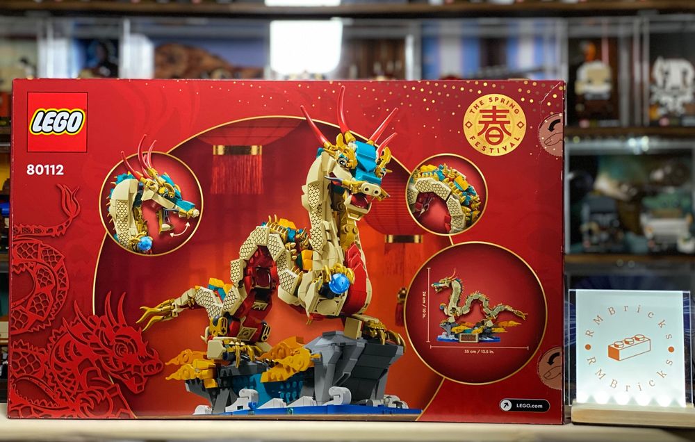 LEGO Chinese Traditional Festivals Auspicious Dragon (80112) (Neu und ...