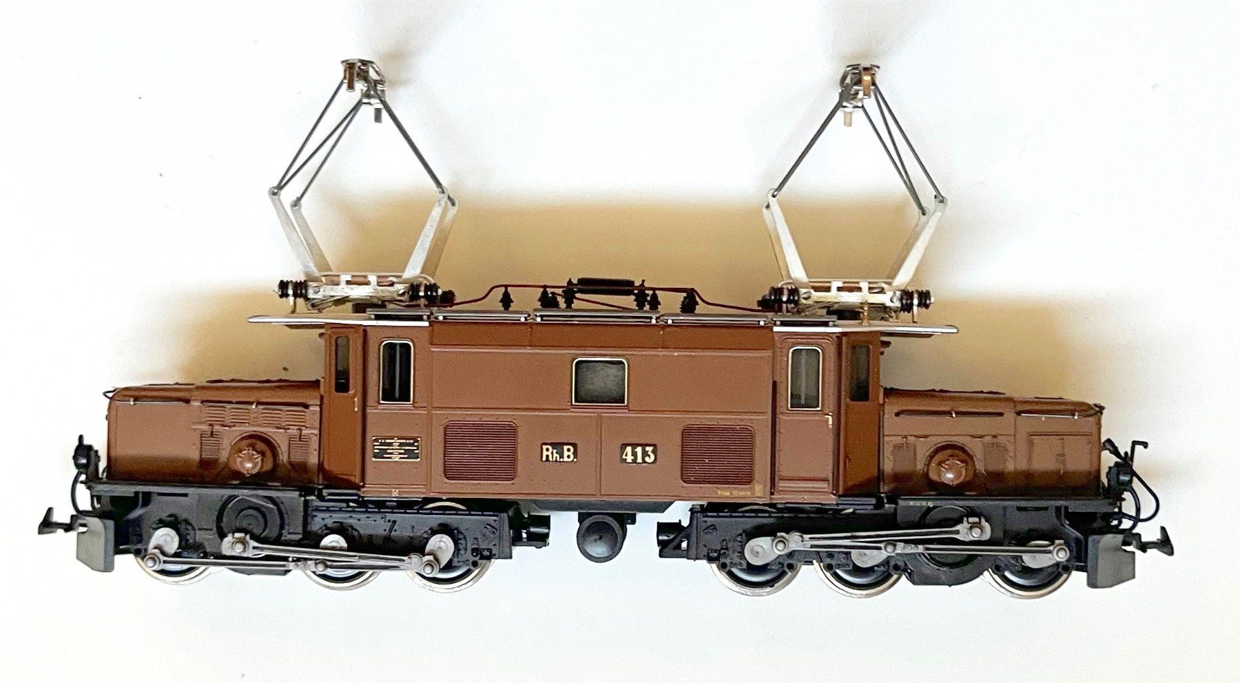 Bemo Trains électriques: BEMO  RhB  H0m  Lok – Défectueux à Bleiken par hbw45 2