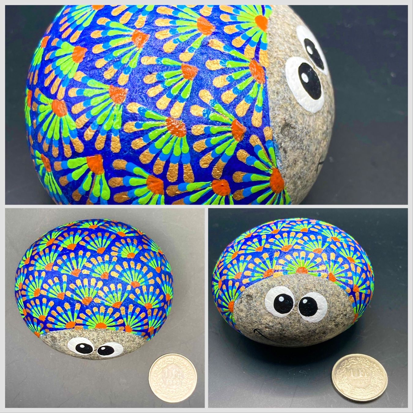 Tutte le decorazioni: Handbemalte Marienkäfer, Glücksbringer, Hochzeit, Gartendeko – Nuovo e nell'imballaggio originale da Vinelz venduto da Viewfinder84 7