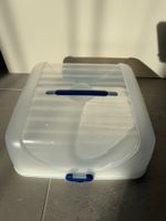 emsa Tortentransportbox – wie neu – Weiss/Blau