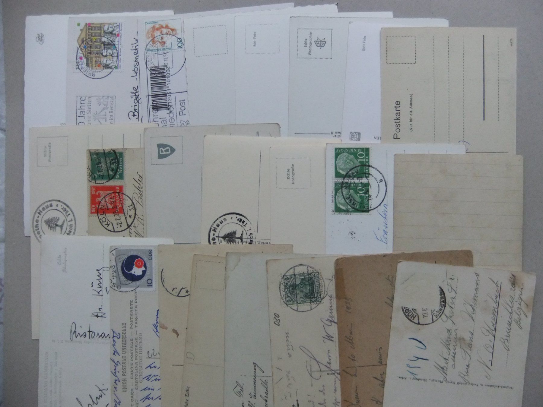 Cartoline postali: 23 AK Deutschland – Usato da St. Niklaus VS venduto da wunschlos54 3