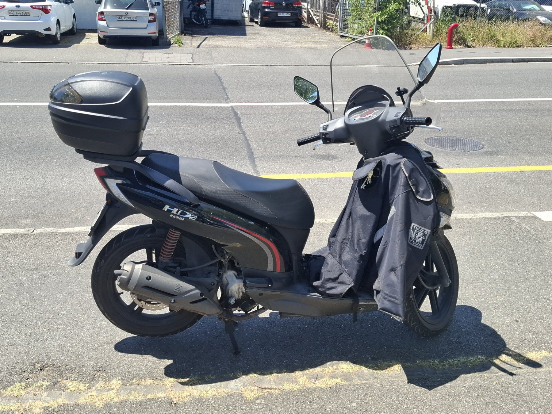 Sym Scooters: Scooter SYM HD2 125 – D'occasion à Plan-les-Ouates par eck_5sp7