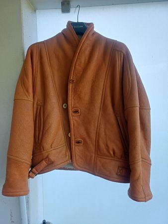 Leder Jacke