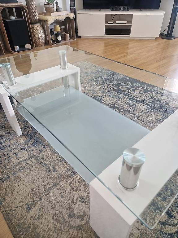 Tische: Salontisch mit Glasplatte – Gebraucht aus Rotkreuz von Fabilanii 2
