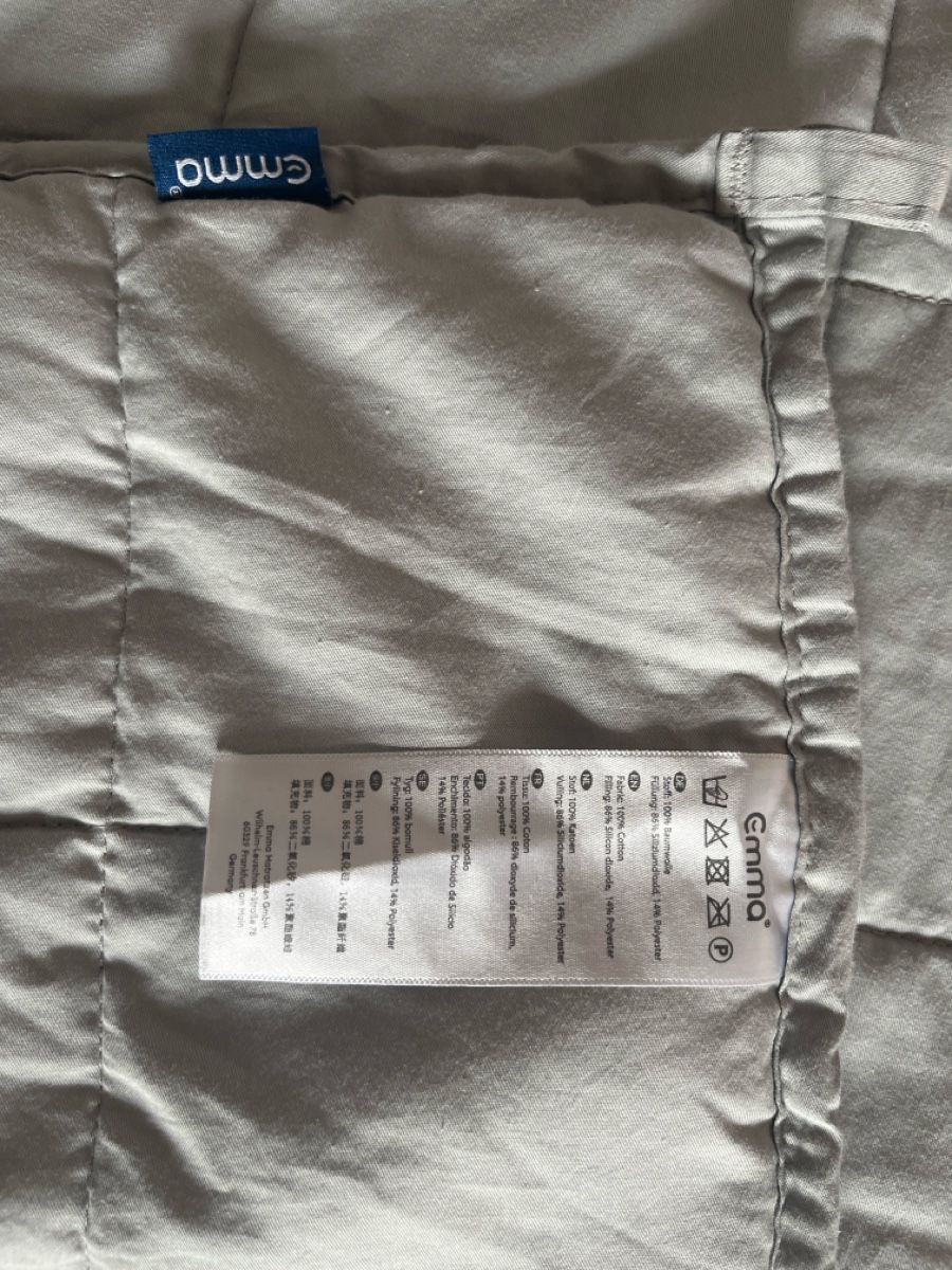 Emma Coperte: Emma Gewichtsdecke 150 x 200 – Nuovo (secondo la descrizione) da Zürich venduto da bienli34 1