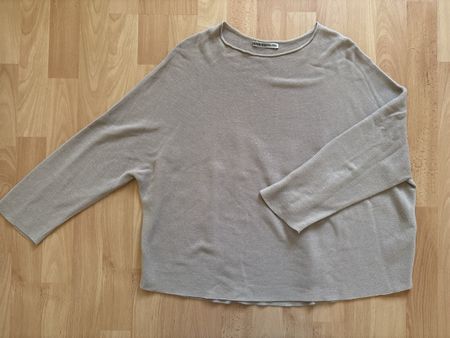 Drykorn Pullover Baumwolle beige
