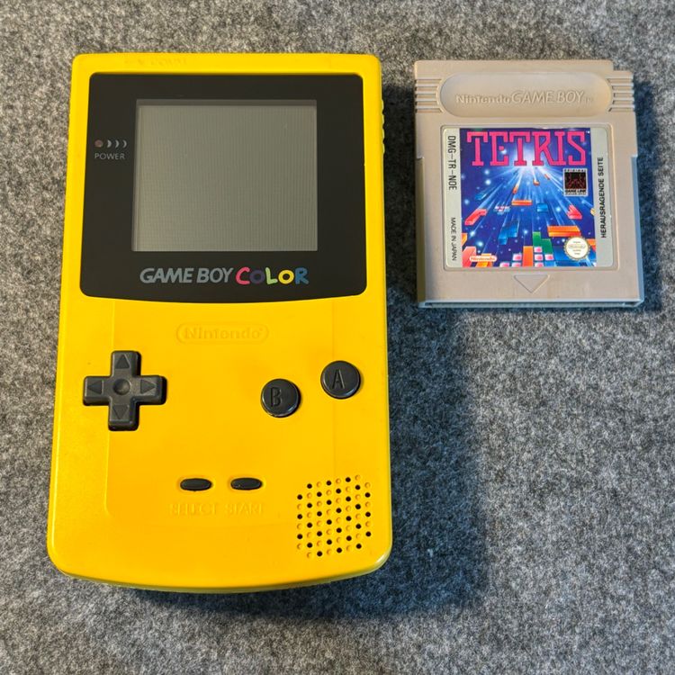 Gameboy Color Gelb + Tetris (Gebraucht) in für CHF 129 – mit Lieferung ...