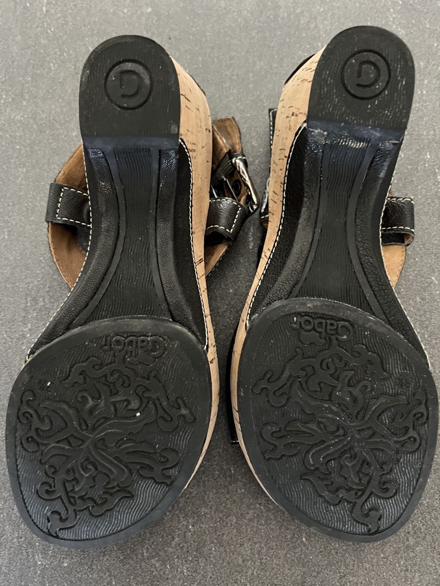 Gabor Scarpe da donna: Sandale mit Korkansatz Gabor Gr. 36 – Usato da Sirnach venduto da Mouse1973 2