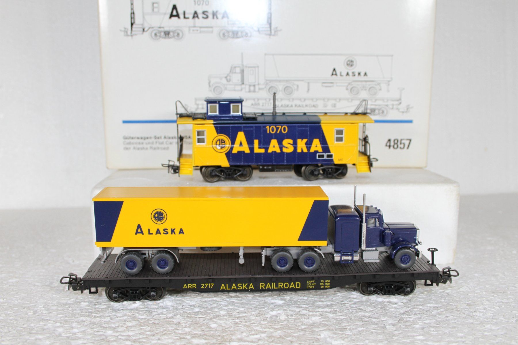 Märklin Trains électriques: Märklin  4857 Alaska US Set USA – D'occasion à Triesen par cor_62ts 2