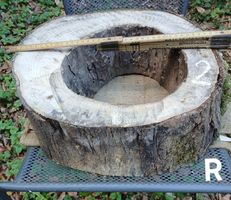 Baumscheibe Natur hohl, roh >  B2