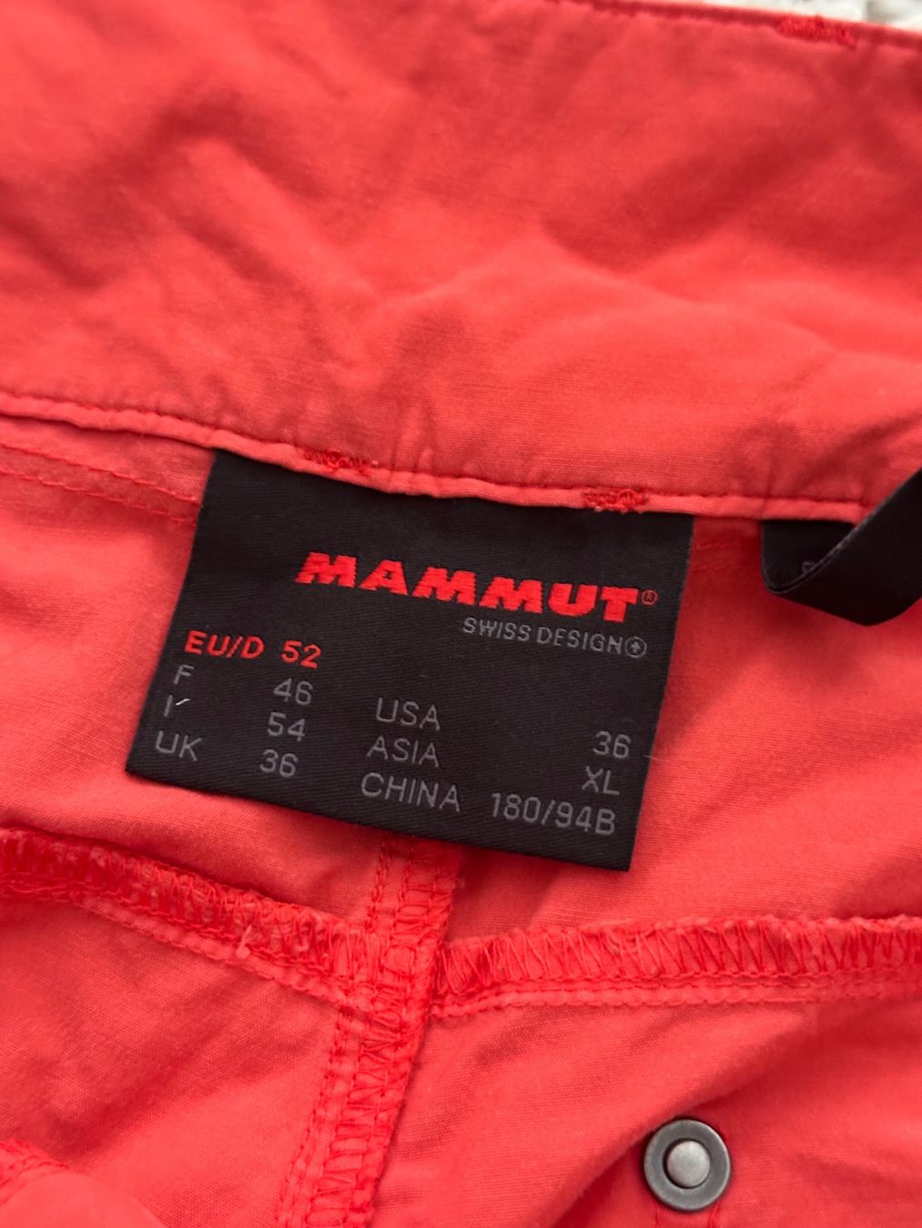 Mammut Pantaloni: Mammut Wanderhose Gr.52 – Usato da Bern venduto da BrandVilla 5