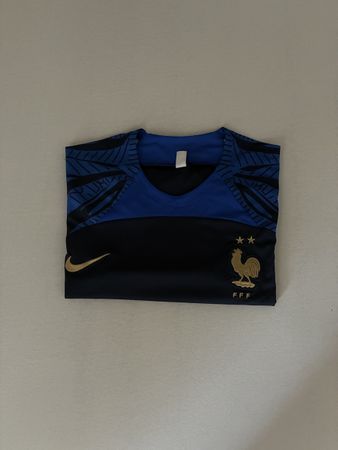 Maglietta Francia Nike Blu Oro Taglia S 