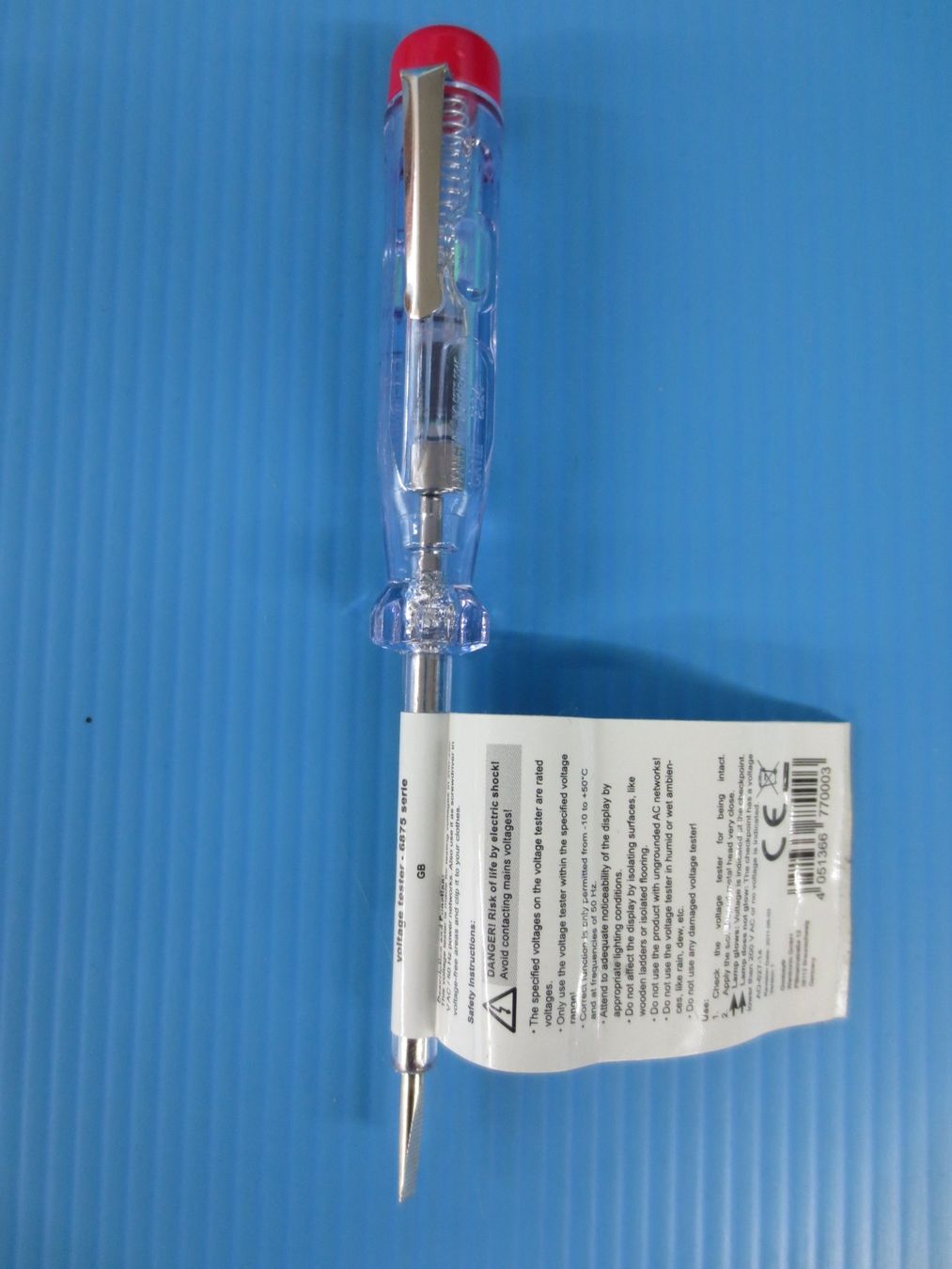Lampade: 5 x Baustellenfassung E27 + 5 x LED 8.5W E27 + Phasenprüfer – Nuovo (secondo la descrizione) da Sulz LU venduto da Elektrofachverkauf 7