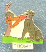Mowgli und Bagheera  aus Dschungelbuch