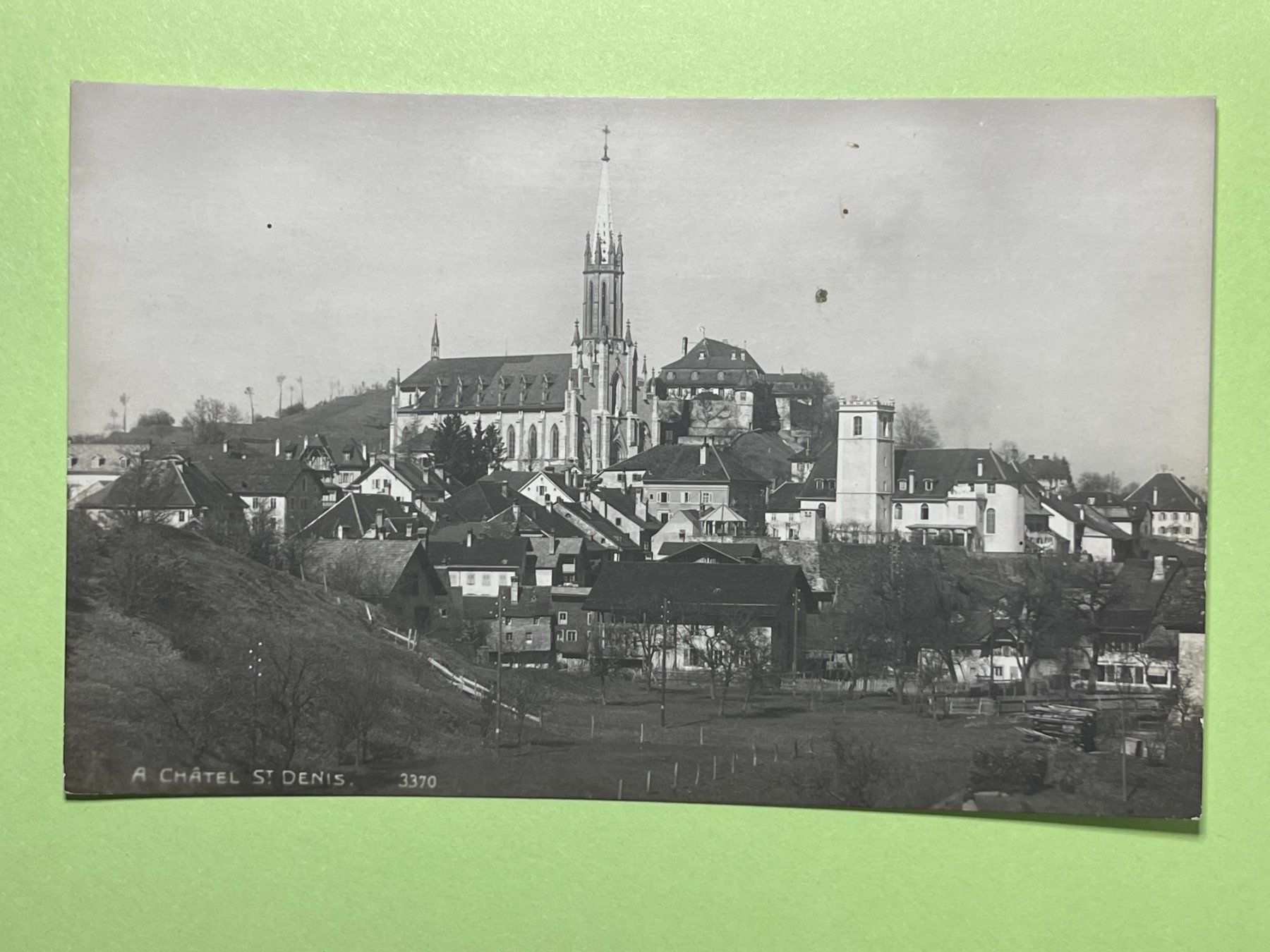 Cartoline postali: A Châtel St Denis – Usato da Steg VS venduto da _vinci_
