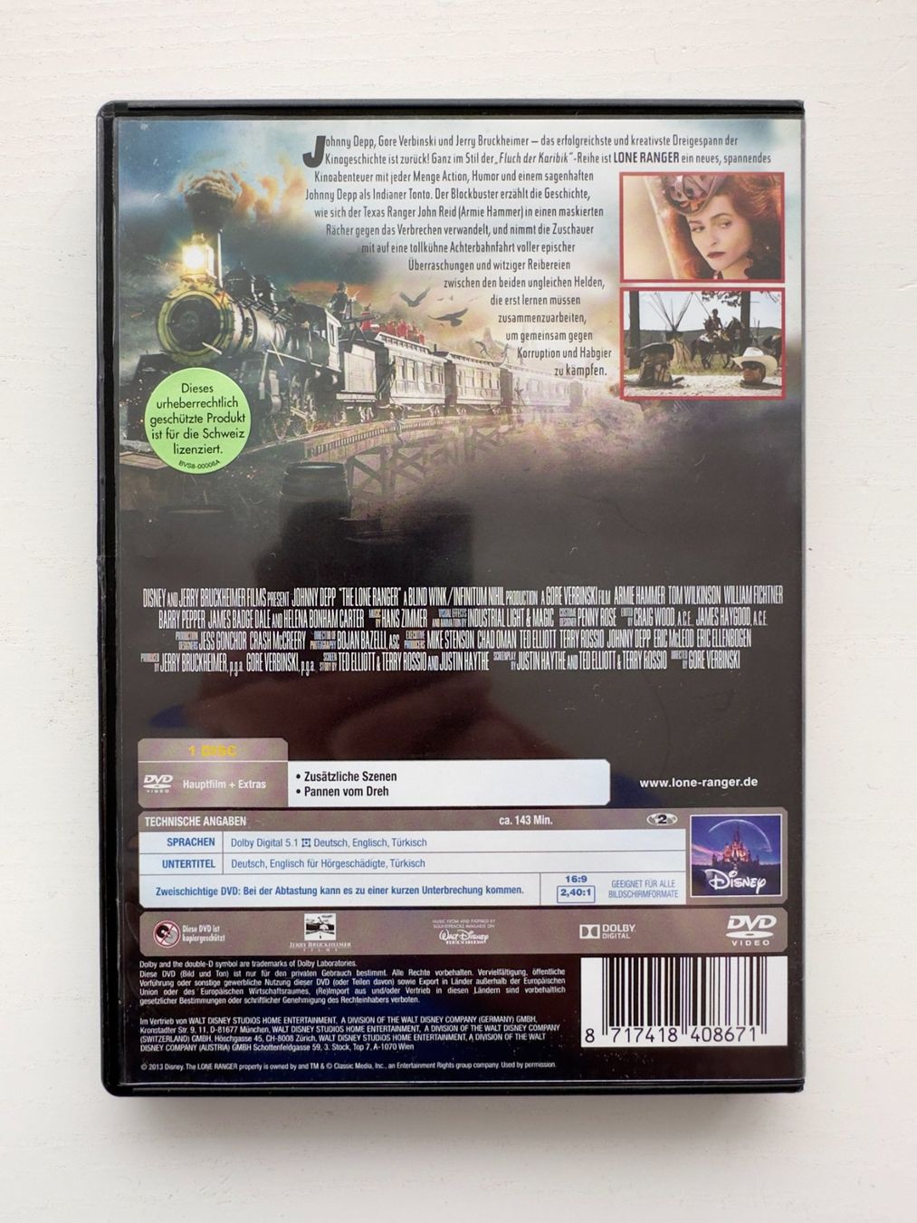 Alle DVDs: Lone Ranger – Neu (gemäss Beschreibung) aus Nottwil von grabi77 1