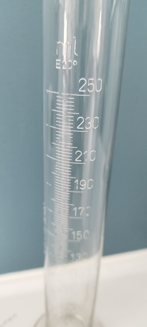 Bicchieri: antiker Messzylinder, Glas, 250 ml – Usato da Luterbach venduto da Liveyourdream 3