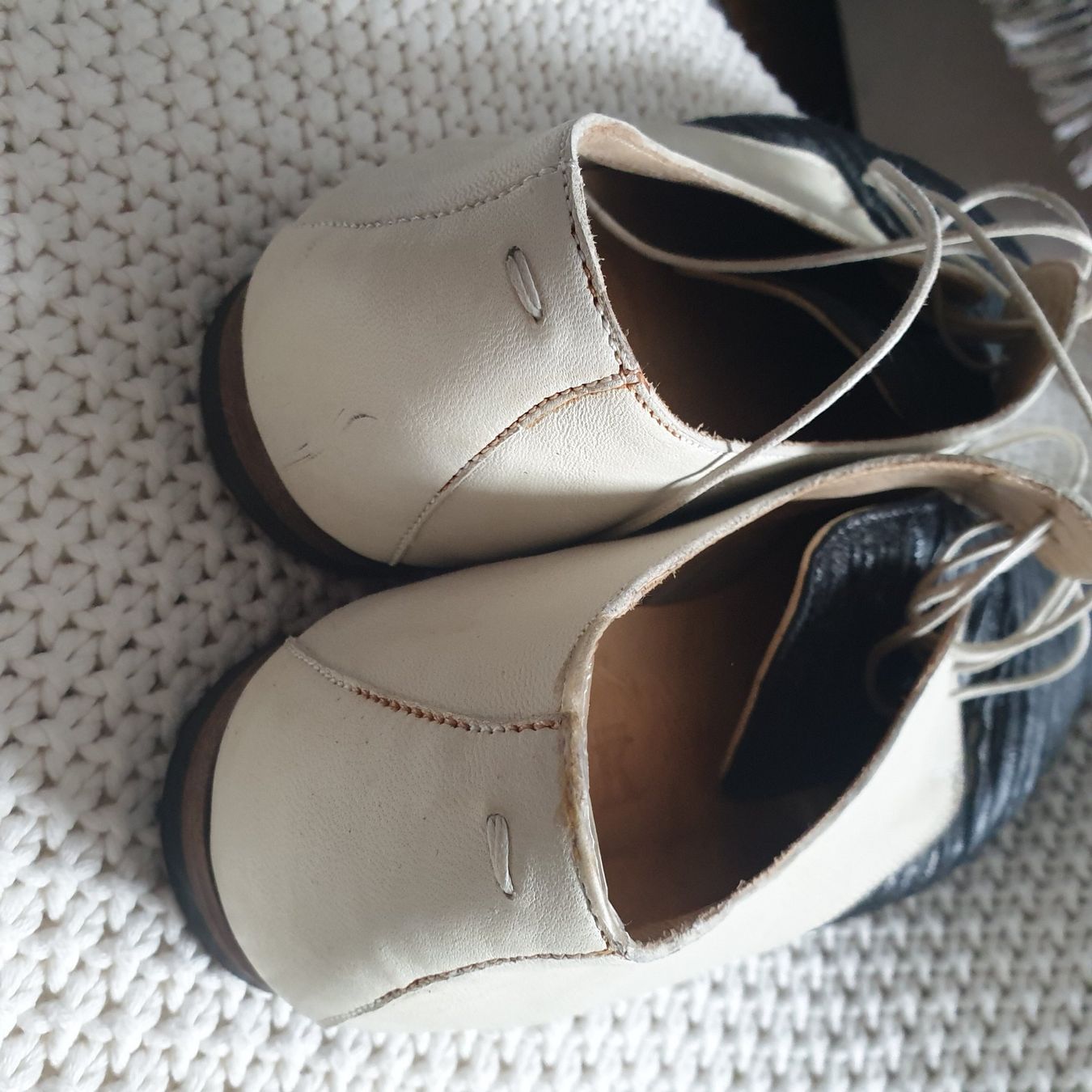 Scarpe da donna: INK schöner Echtleder- Schnürer Gr. 39 – Usato da Frenkendorf venduto da Chrigeli01 3