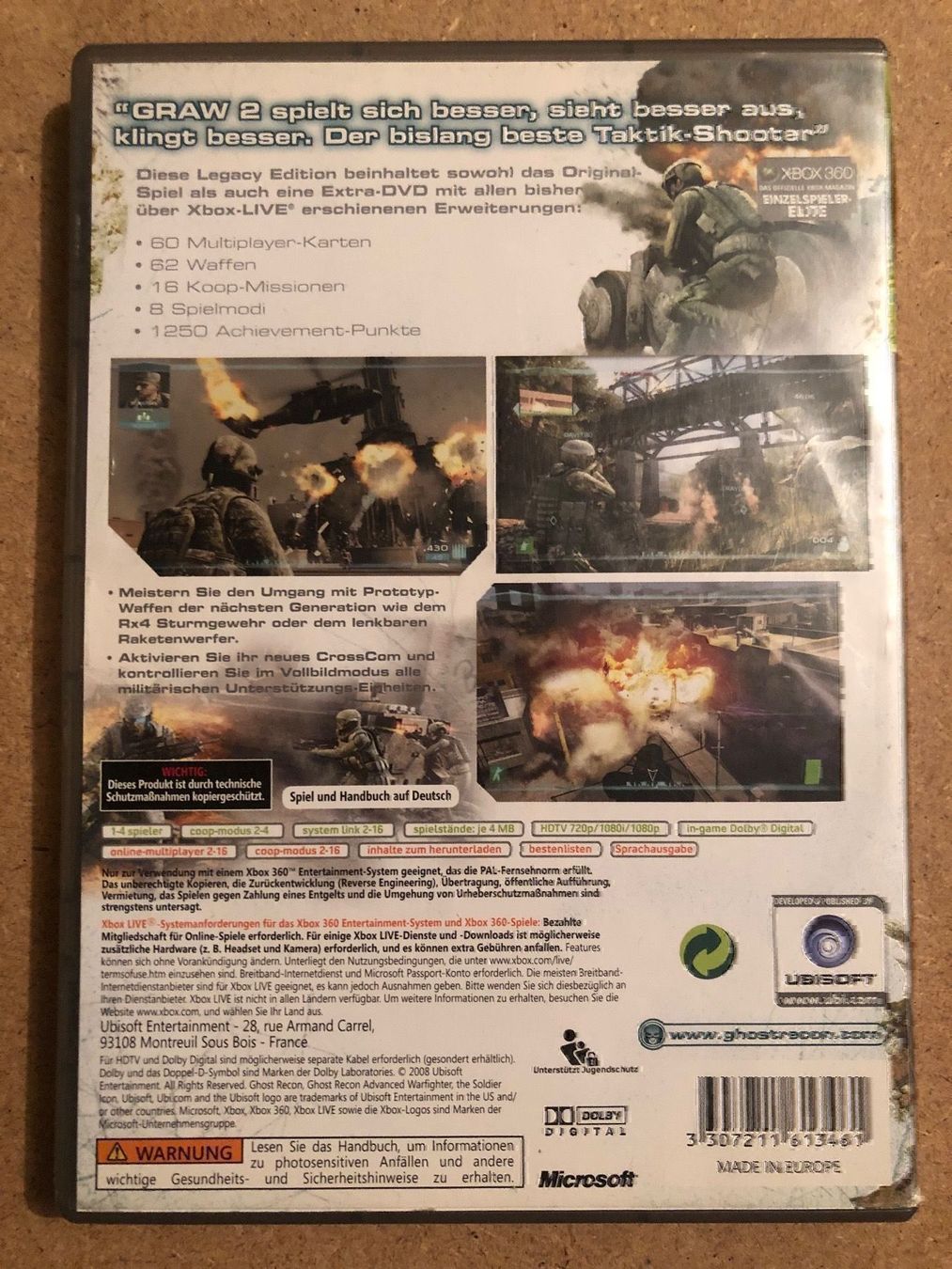 Giochi: Ghost Recon 2 Advanced Warfighter LE – Usato da Kestenholz venduto da Mad18 1