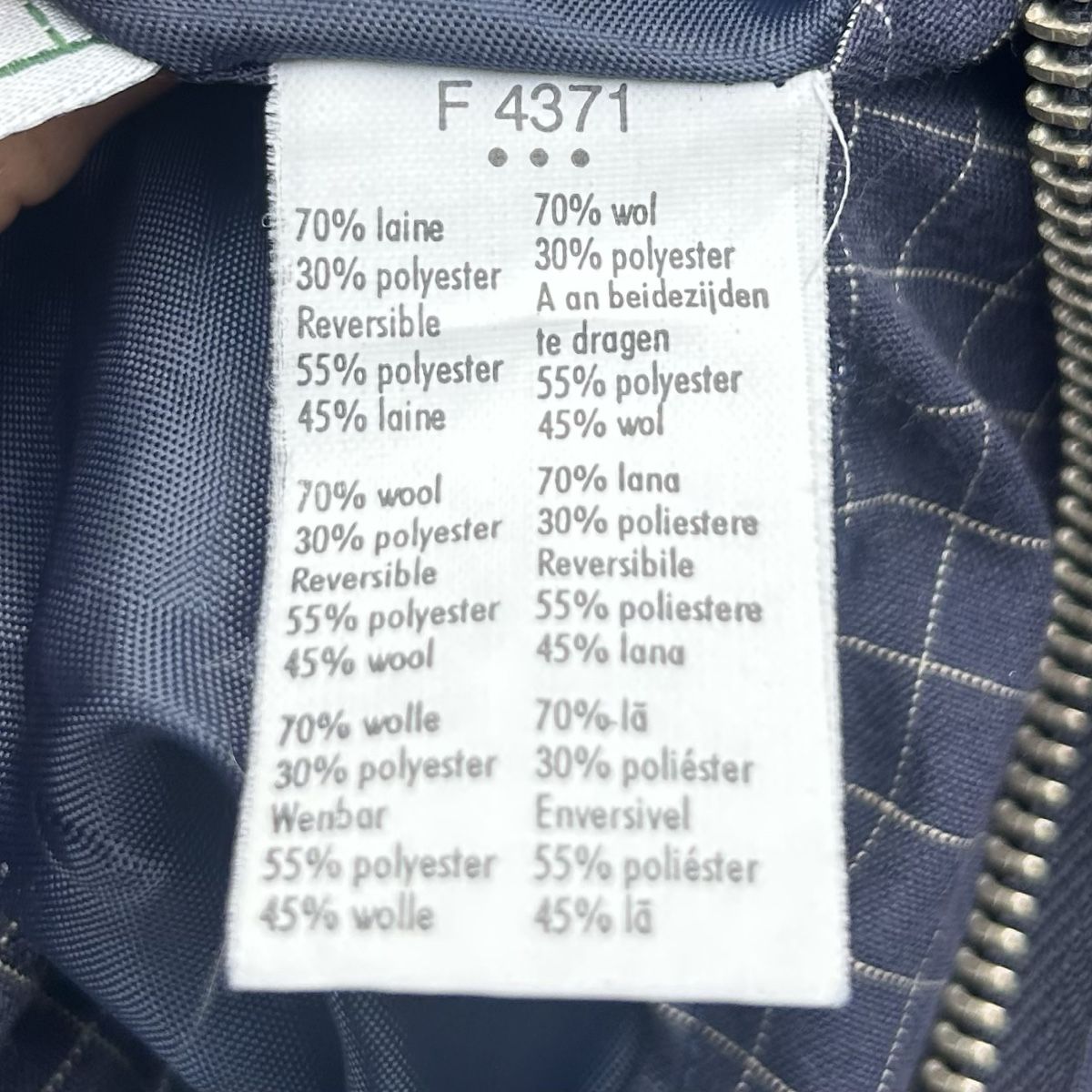 Lacoste Giacche: Vintage Réversible Lacoste Bomber Jacket  – Usato da brent venduto da fukusapes 5