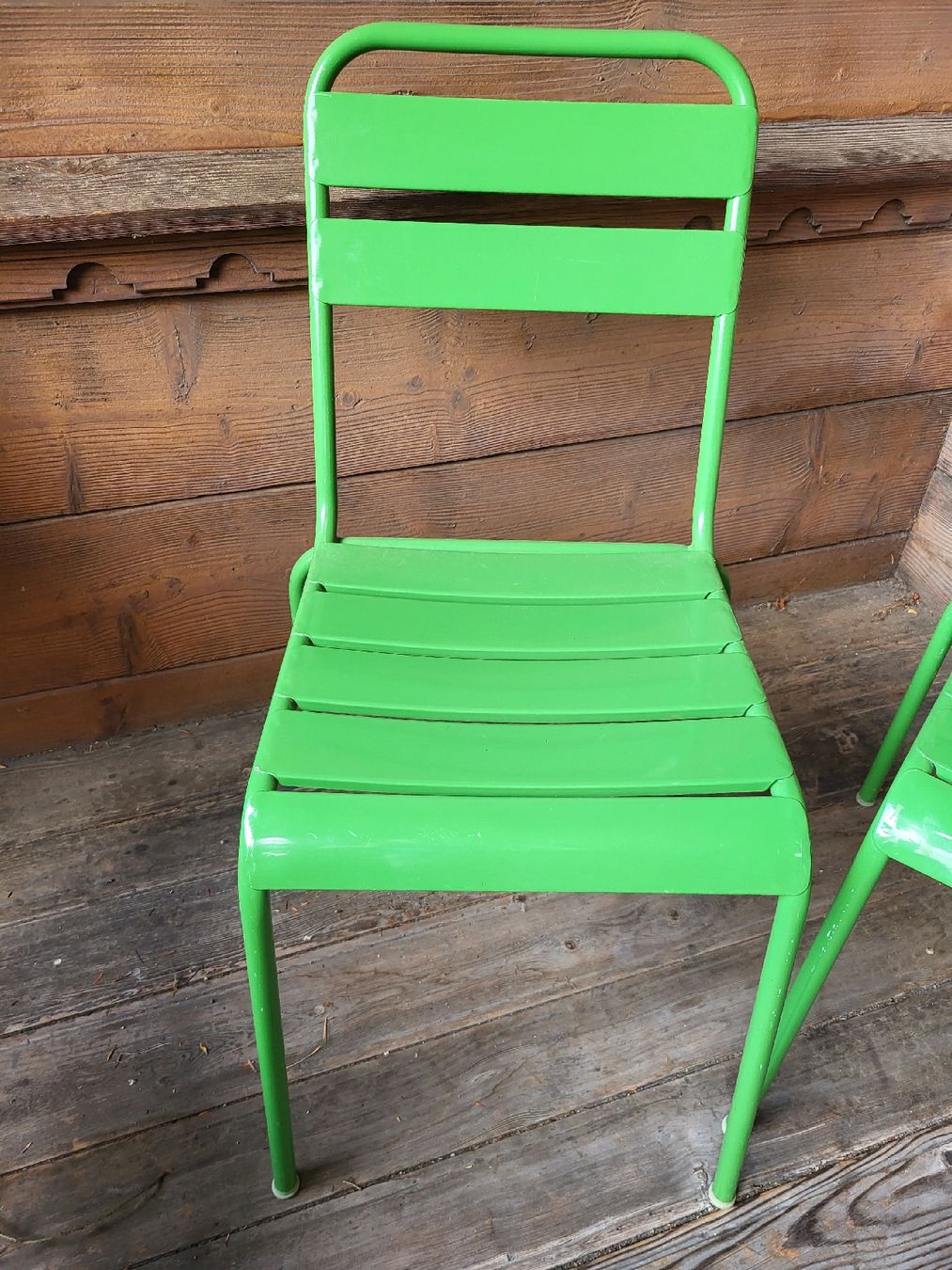 Chaises: 2 Stühle grün – D'occasion à Gutenburg par Ras81 1