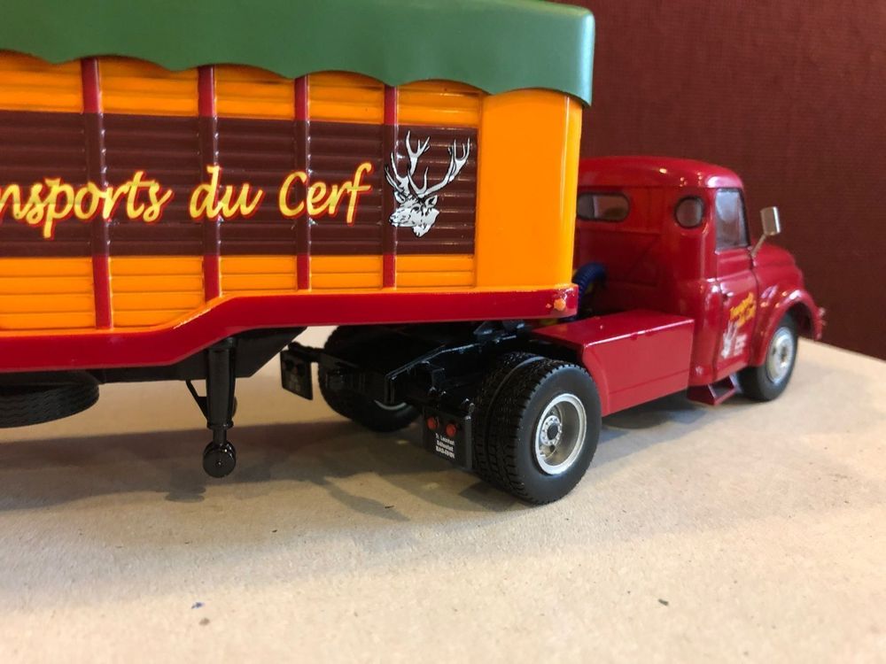 MONDO MOTORS 1/43 - Camion Man TGS plateau agricole + vache - Série