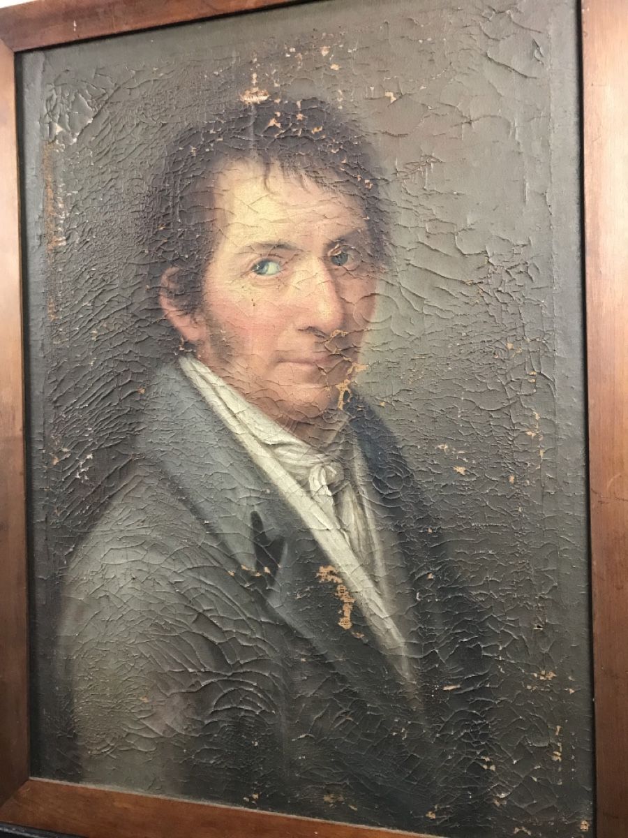 Dipinti: Antikes Portrait aus Herisau AR – Usato da Wolfhalden venduto da SecondAntique 1