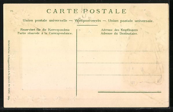 Ansichtskarten: Passepartout-AK Genève, Teilansicht, Be – Gebraucht aus Berlin von bartko-reher 1