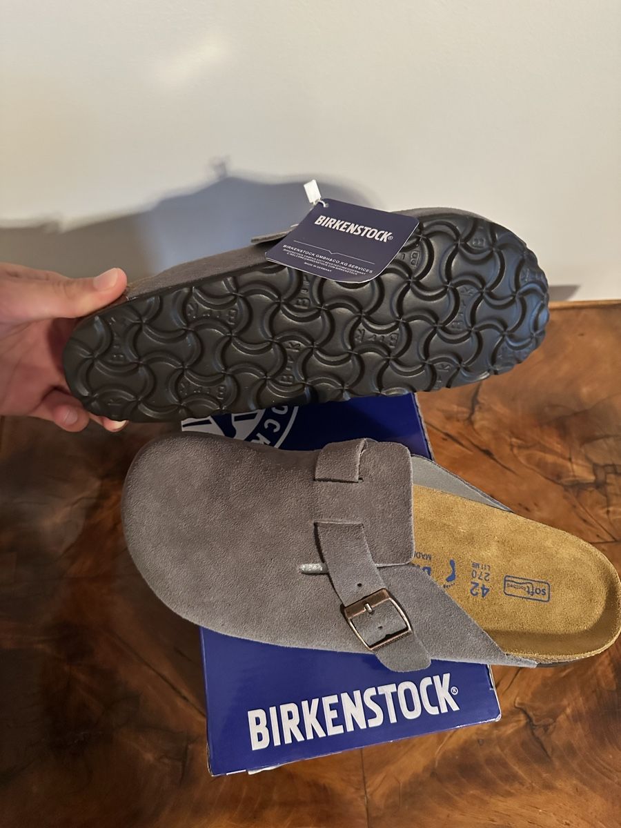 Birkenstock Herrenschuhe: Birkenstock dark grey 42 – Neu (gemäss Beschreibung) aus Genève von rom_56hd 1