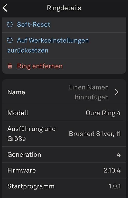 Ringe: Oura Ring 4, Brushed Silver Gr. 11 – Gebraucht aus Eschlikon TG von Skywalker968 3