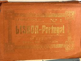 📖 Lisbonne 1928 livret voyage couleurs ROCHA rare vintage